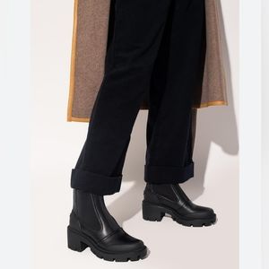 📢 SALE *00342-002 NEW! TORY BURCH Chelsea Lug Sole Ankle Boots
